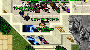 Lotrux Storm on screen