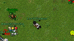 Lord Diamon on screen