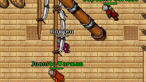 Bom'en on screen