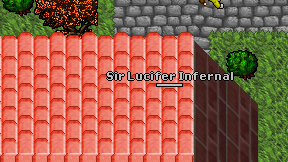 Sir Lucifer Infernal on screen