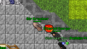 Sir Krusher on screen