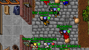 Sir Andrakel on screen