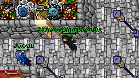 Stardusting Revoltz on screen