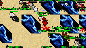 Quorx on screen