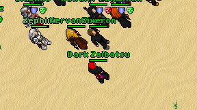 Dark Zaibatsu on screen