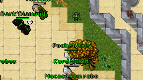 Pocket Axis on screen