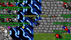 Demonic Thous on screen