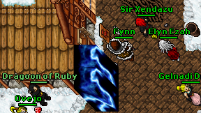 Cadoro Rayfire on screen