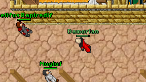 Damorian on screen