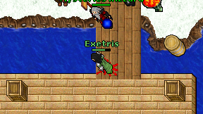 Exetris on screen