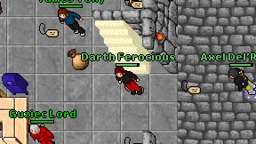 Darth Ferocious on screen