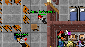 Kain Infestus on screen