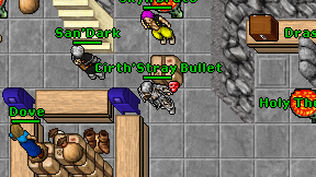 Cirth'Stray Bullet on screen