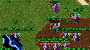 Nephirius on screen