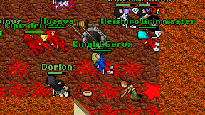 Knight Gerox on screen