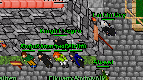 Knight Negro on screen