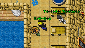 Evil-Zop on screen