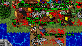 Cloud Avenger on screen