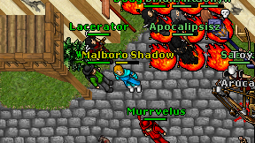 Malboro Shadow on screen