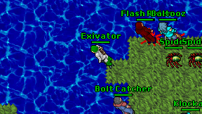 Exivator on screen