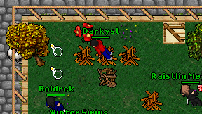 Darkyst on screen