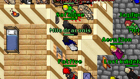 Milo draconis on screen