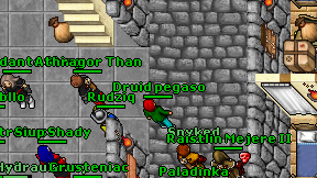 Druid pegaso on screen