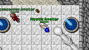 Mystic Avatar on screen