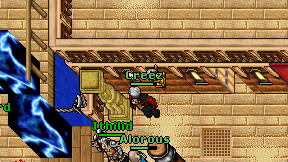 Creez on screen
