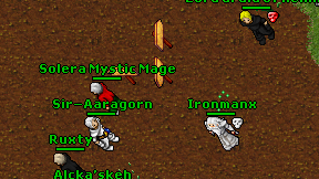 Sir-Aaragorn on screen