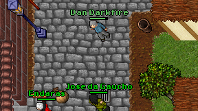 Dan Darkfire on screen
