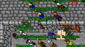 Draker Knight on screen