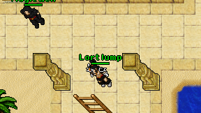Lort lump on screen