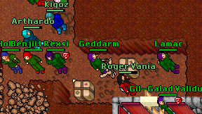 Geddarm on screen