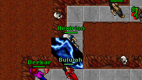 Hexirion on screen