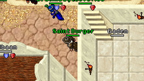 Saint Burger on screen