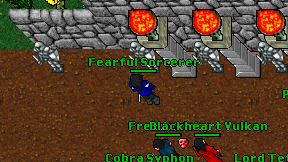 Fearful Sorcerer on screen