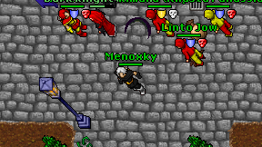 Menoxky on screen