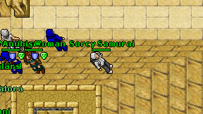 Sorcy Samurai on screen