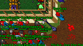 Fyox Seronter on screen