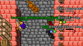 Inferno blade on screen