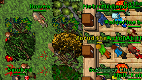 Rombos Man on screen
