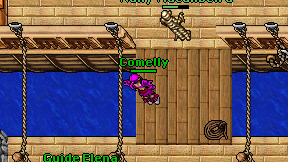Comelly on screen