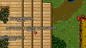 Dream Bolts on screen