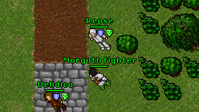Morgoth fighter on screen