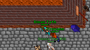 Dinan Tyth on screen