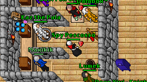 Spy Pescosso on screen