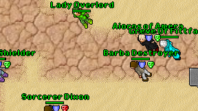 Lady Overlord on screen