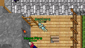 Austara on screen