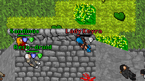 Lady Keyra on screen